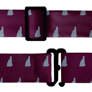 New Hampshire State Outline Bow Tie -  -  - Knotty Tie Co.