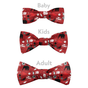 New Jersey State Heritage Bow Tie - Bow Sizes - Knotty Tie Co.