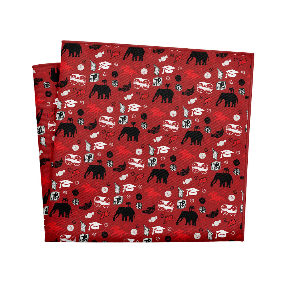 New Jersey State Heritage Pocket Square - 12" Square - Knotty Tie Co.