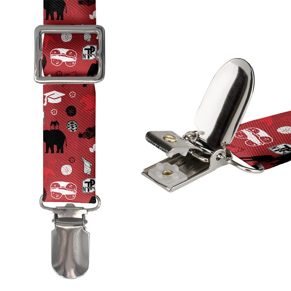 New Jersey State Heritage Suspenders - Hardware and Strap - Knotty Tie Co.