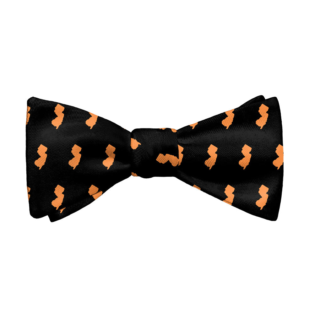 New Jersey State Outline Bow Tie - Adult Standard Self-Tie 14-18" -  - Knotty Tie Co.