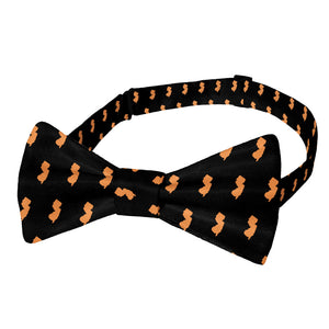 New Jersey State Outline Bow Tie - Adult Pre-Tied 12-22" -  - Knotty Tie Co.