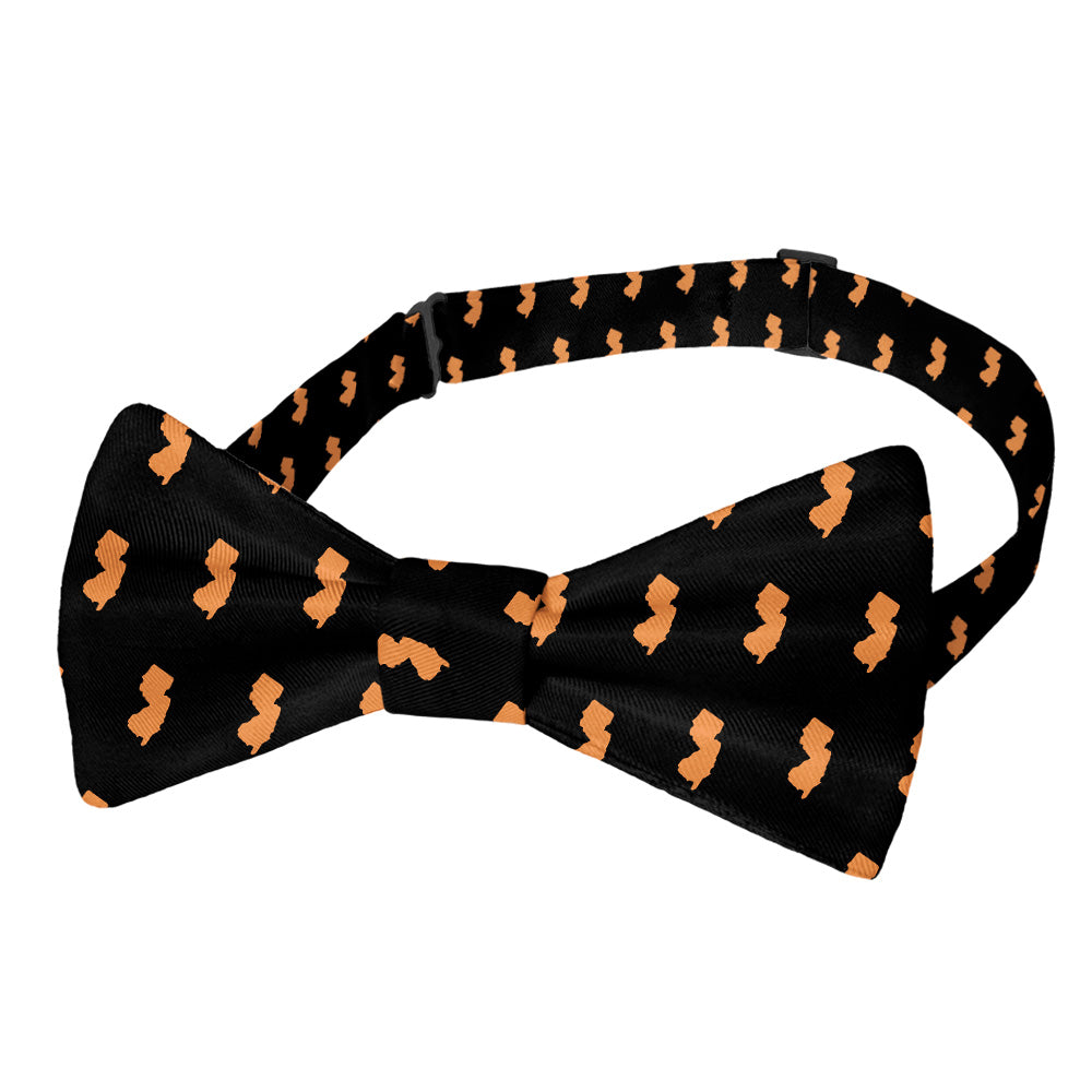 New Jersey State Outline Bow Tie - Pre-Tied Bow Tie - Knotty Tie Co.