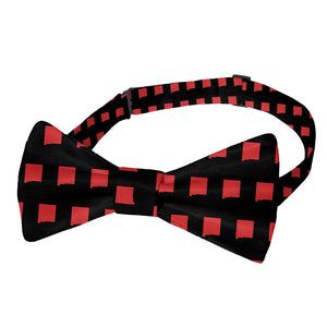 New Mexico State Outline Bow Tie - Pre-Tied Bow Tie - Knotty Tie Co.