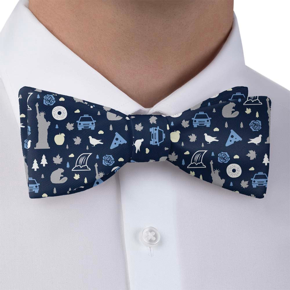 New York State Heritage Bow Tie - Bow Tie with Dress Shirt - Knotty Tie Co.