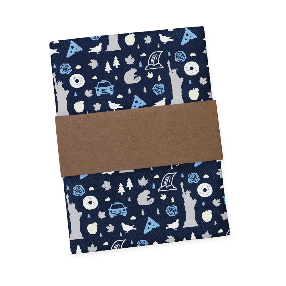 New York State Heritage Pocket Square - Packaging - Knotty Tie Co.