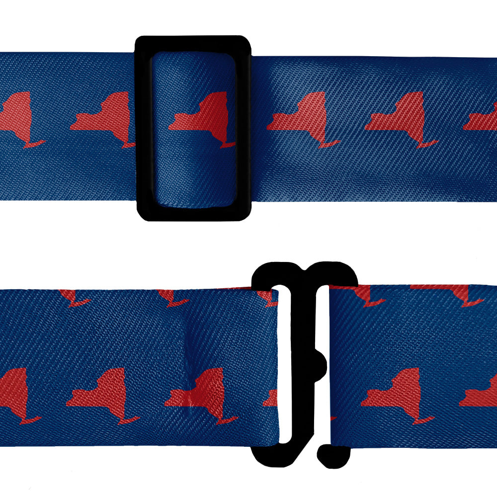 New York State Outline Bow Tie - Bow Tie Hardware - Knotty Tie Co.