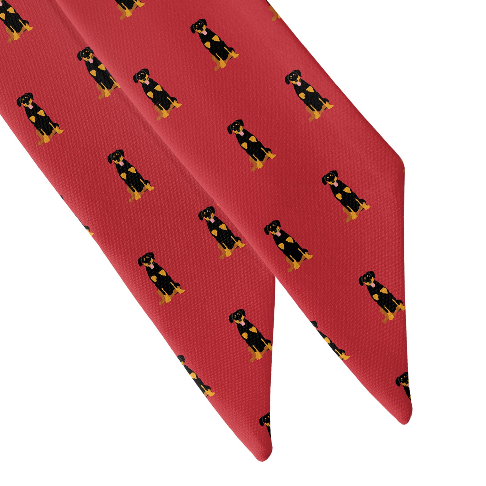 New Zealand Huntaway Hair Scarf - Scarf Tapered Ends - Knotty Tie Co.
