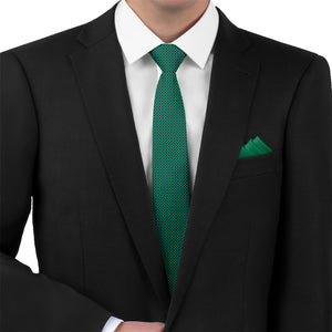 Norman Geo Necktie - Matching Pocket Square - Knotty Tie Co.