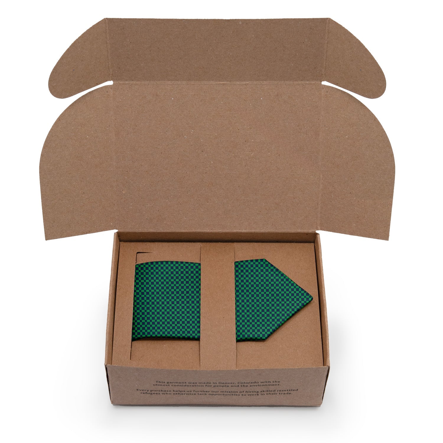 Norman Geo Necktie - Packaging - Knotty Tie Co.