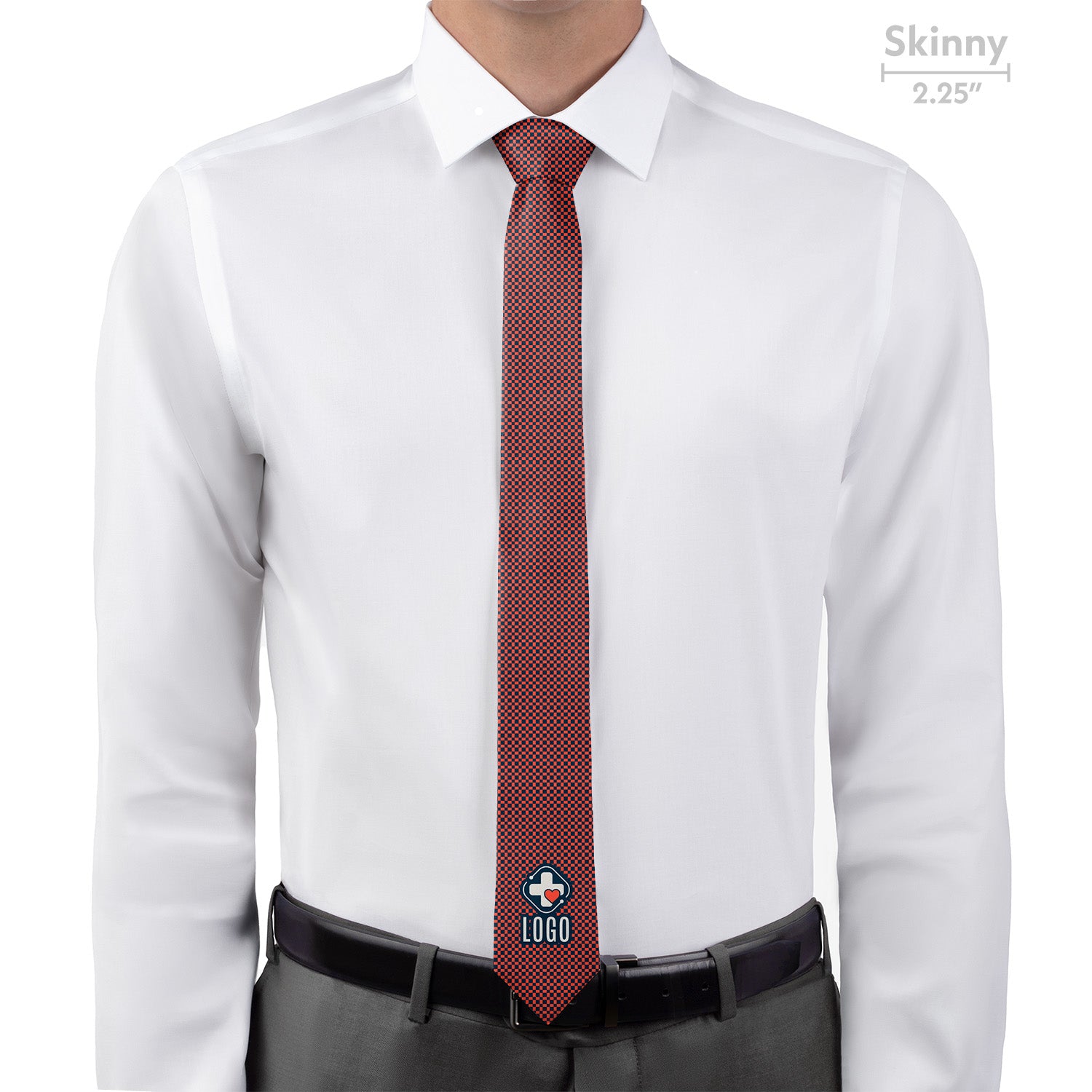 Custom Norman 1 Logo Tie - Skinny - Knotty Tie Co.