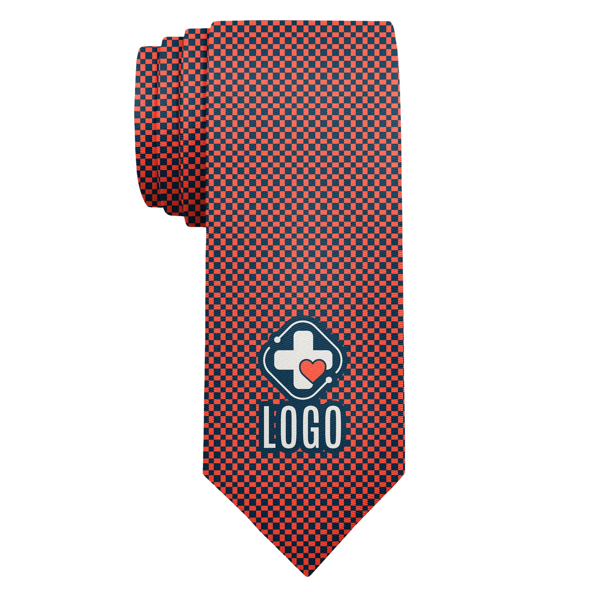 Custom Norman 1 Logo Tie - Long Roll - Knotty Tie Co.