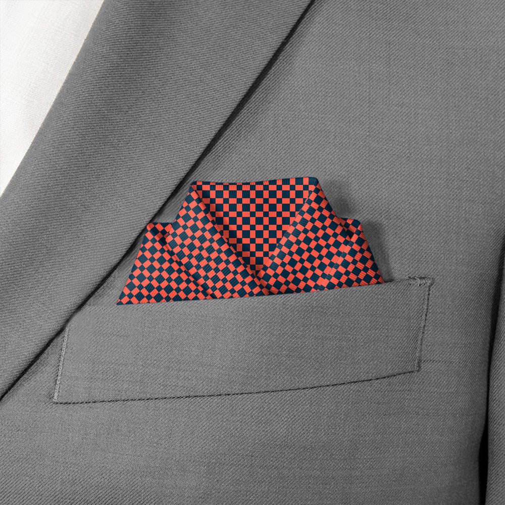 Norman 3 Logo Pocket Square