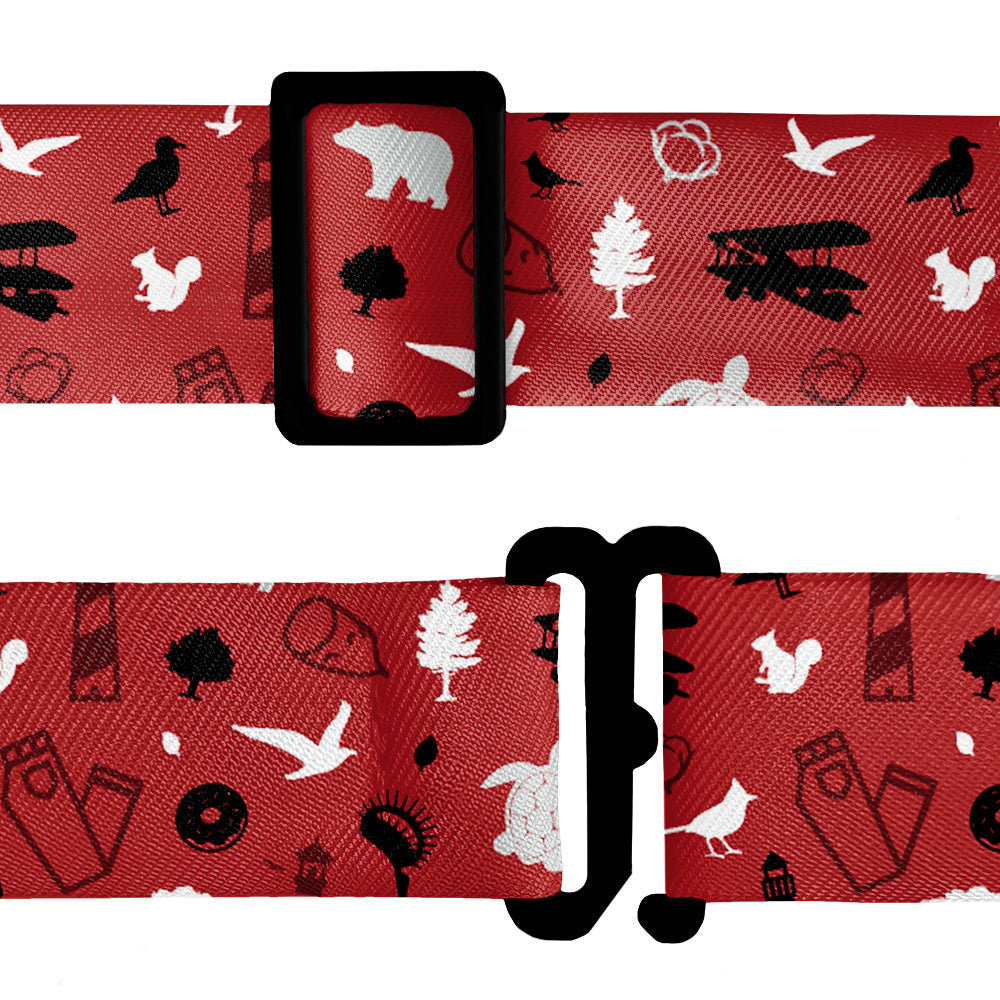 North Carolina State Heritage Bow Tie - Bow Tie Hardware - Knotty Tie Co.