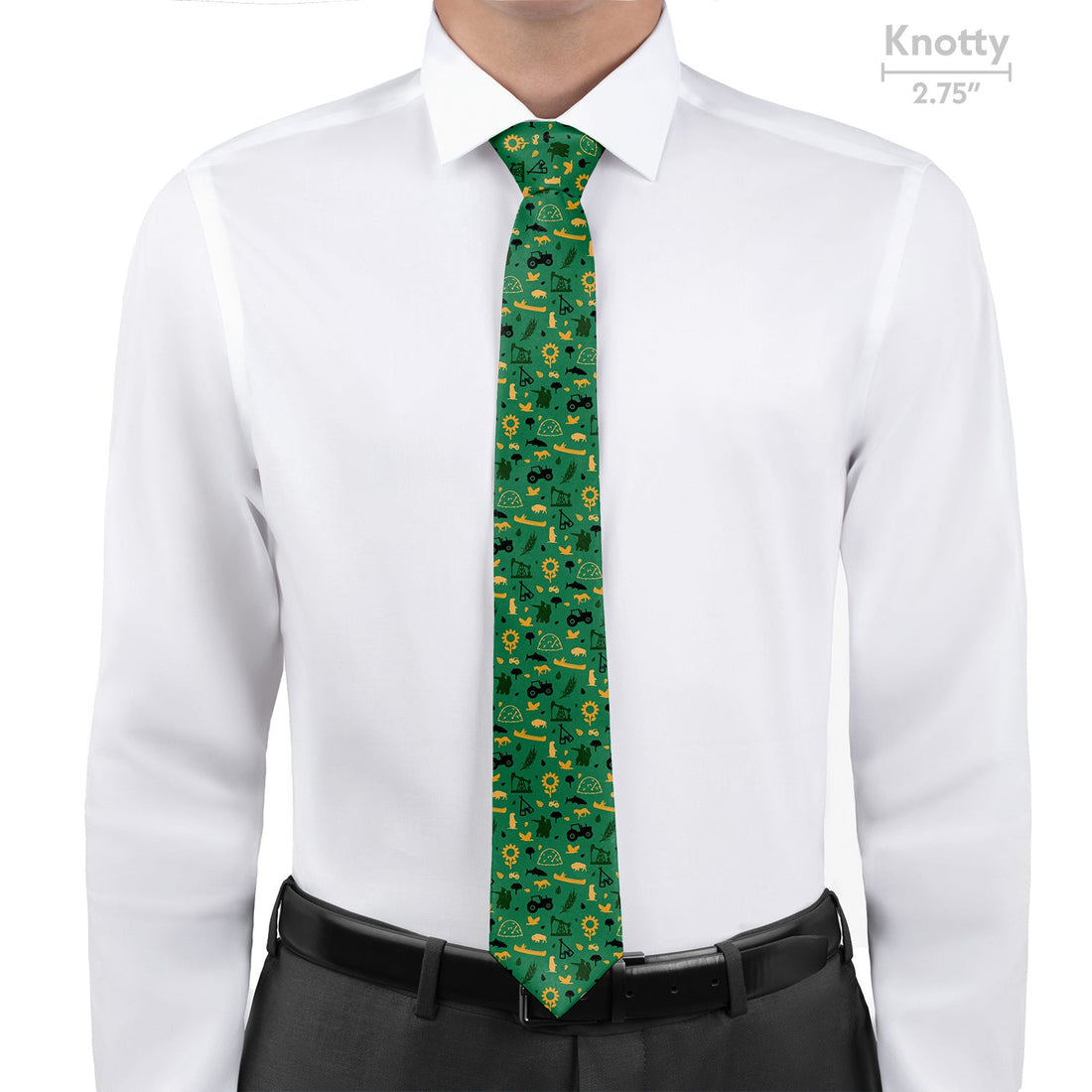 North Dakota State Heritage Necktie - Knotty - Knotty Tie Co.