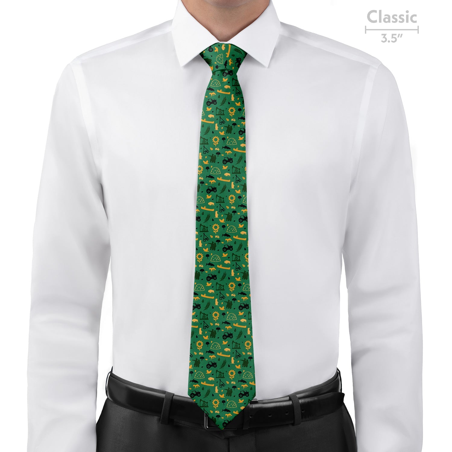 North Dakota State Heritage Necktie - Classic - Knotty Tie Co.