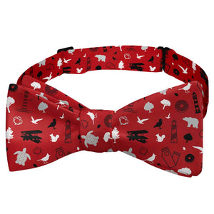 North Carolina State Heritage Bow Tie - Self Tie Bow Tie - Knotty Tie Co.