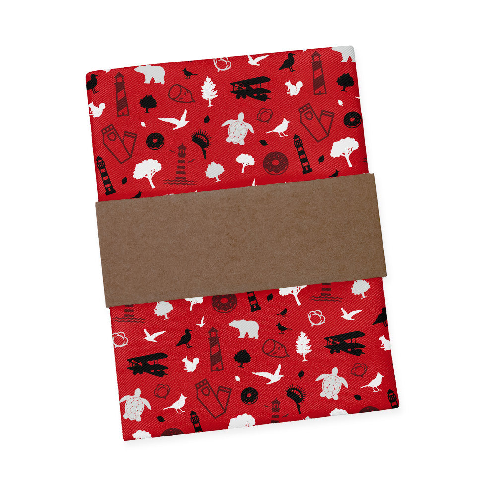 North Carolina State Heritage Pocket Square - Packaging - Knotty Tie Co.