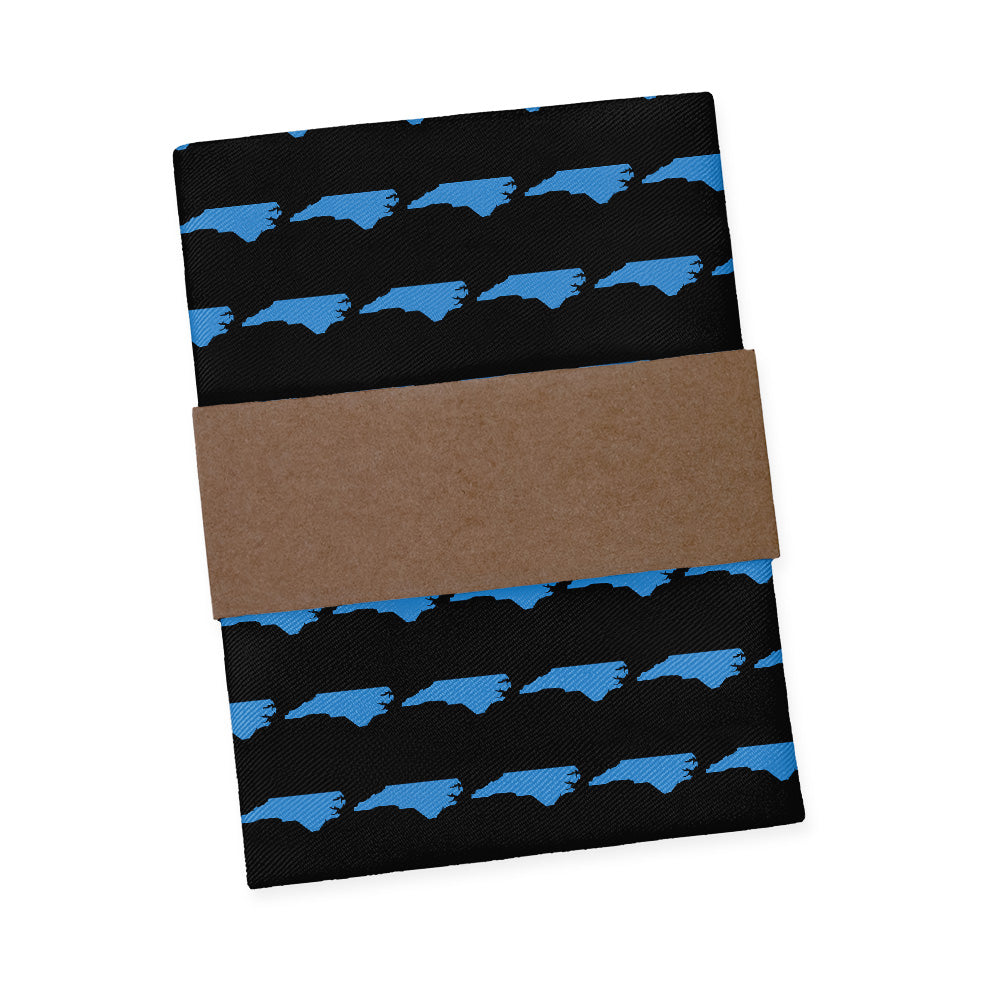 North Carolina State Outline Pocket Square - Packaging - Knotty Tie Co.