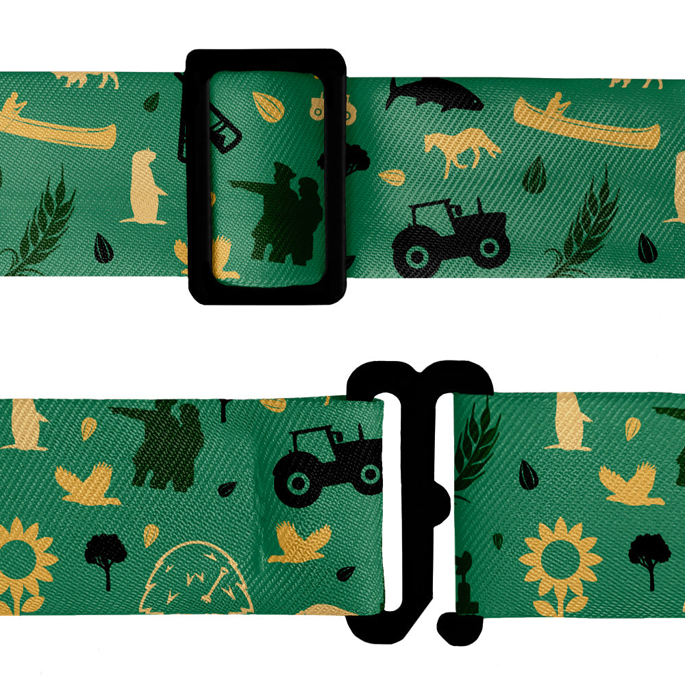 North Dakota State Heritage Bow Tie - Bow Tie Hardware - Knotty Tie Co.