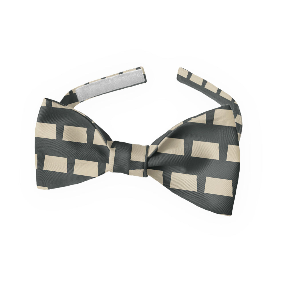 North Dakota State Outline Bow Tie - Kids Bow TIe - Knotty Tie Co.
