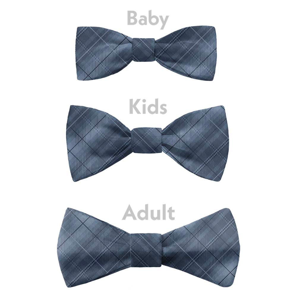O'Malley Plaid Bow Tie - Bow Sizes - Knotty Tie Co.