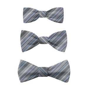 Ogden Stripe Bow Tie -  -  - Knotty Tie Co.