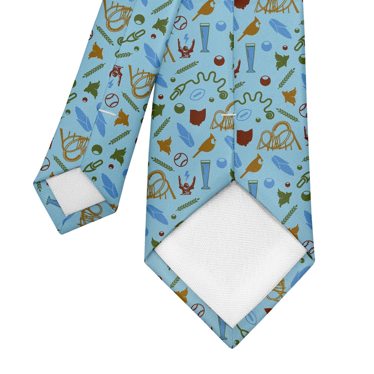 Ohio State Heritage Necktie - Tipping - Knotty Tie Co.