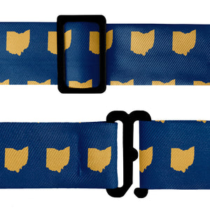 Ohio State Outline Bow Tie - Sizes - Knotty Tie Co.