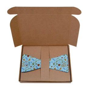 Ohio State Heritage Bow Tie- Kraft Gift Box Packaging - Knotty Tie Co.