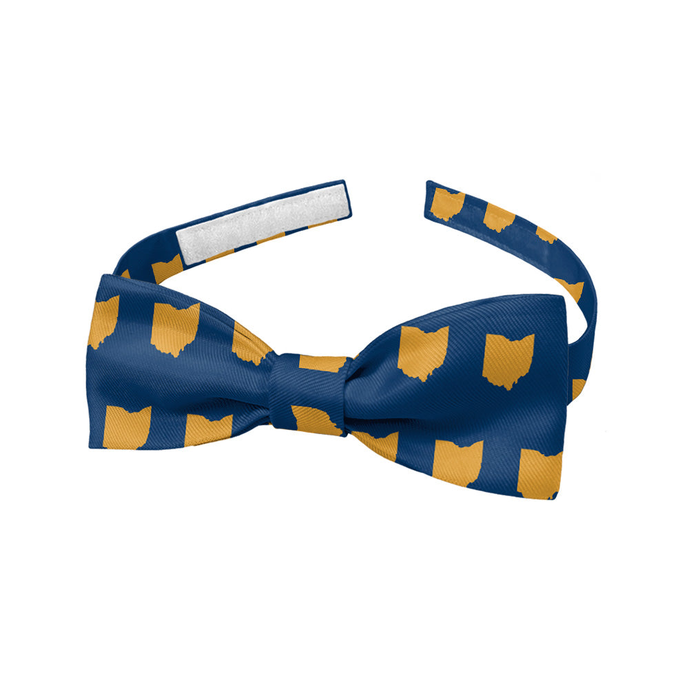 Ohio State Outline Bow Tie - Baby Bow Tie - Knotty Tie Co.