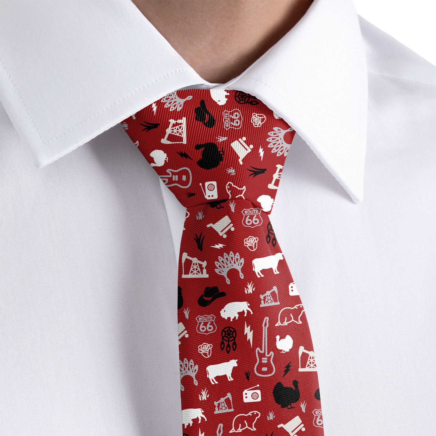 Oklahoma State Heritage Necktie - Dress Shirt - Knotty Tie Co.