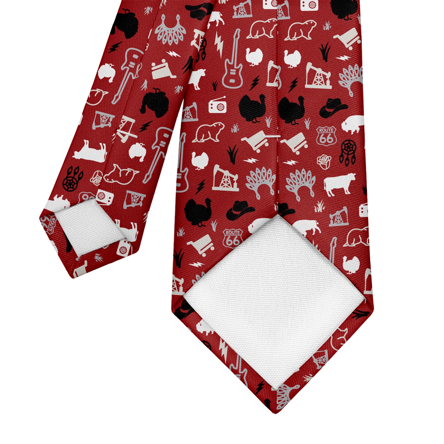 Oklahoma State Heritage Necktie - Tipping - Knotty Tie Co.