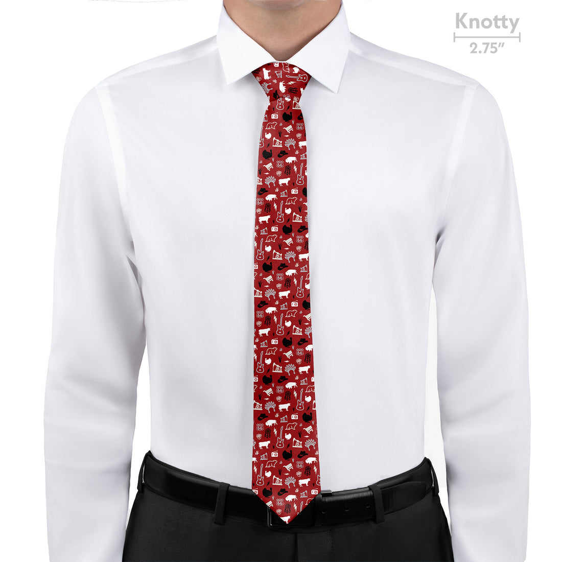 Oklahoma State Heritage Necktie - Knotty - Knotty Tie Co.