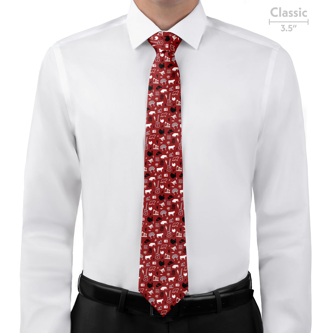 Oklahoma State Heritage Necktie - Classic - Knotty Tie Co.