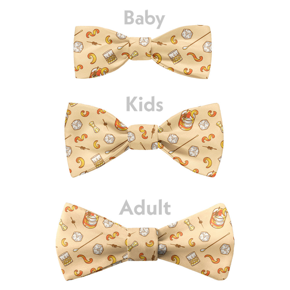 Old Fashioned Bow Tie - Bow Sizes - Knotty Tie Co.