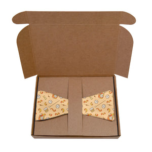 Old Fashioned Bow Tie - Kraft Gift Box Packaging - Knotty Tie Co.