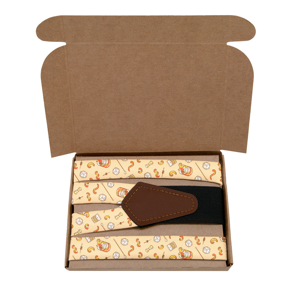 Old Fashioned Suspenders - Kraft Gift Box Packaging - Knotty Tie Co.