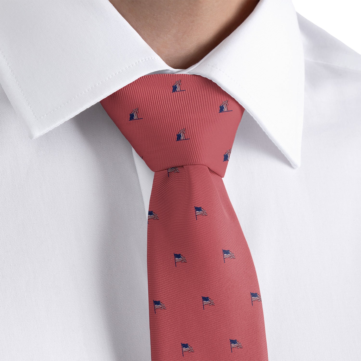 Old Glory Necktie - Dress Shirt - Knotty Tie Co.