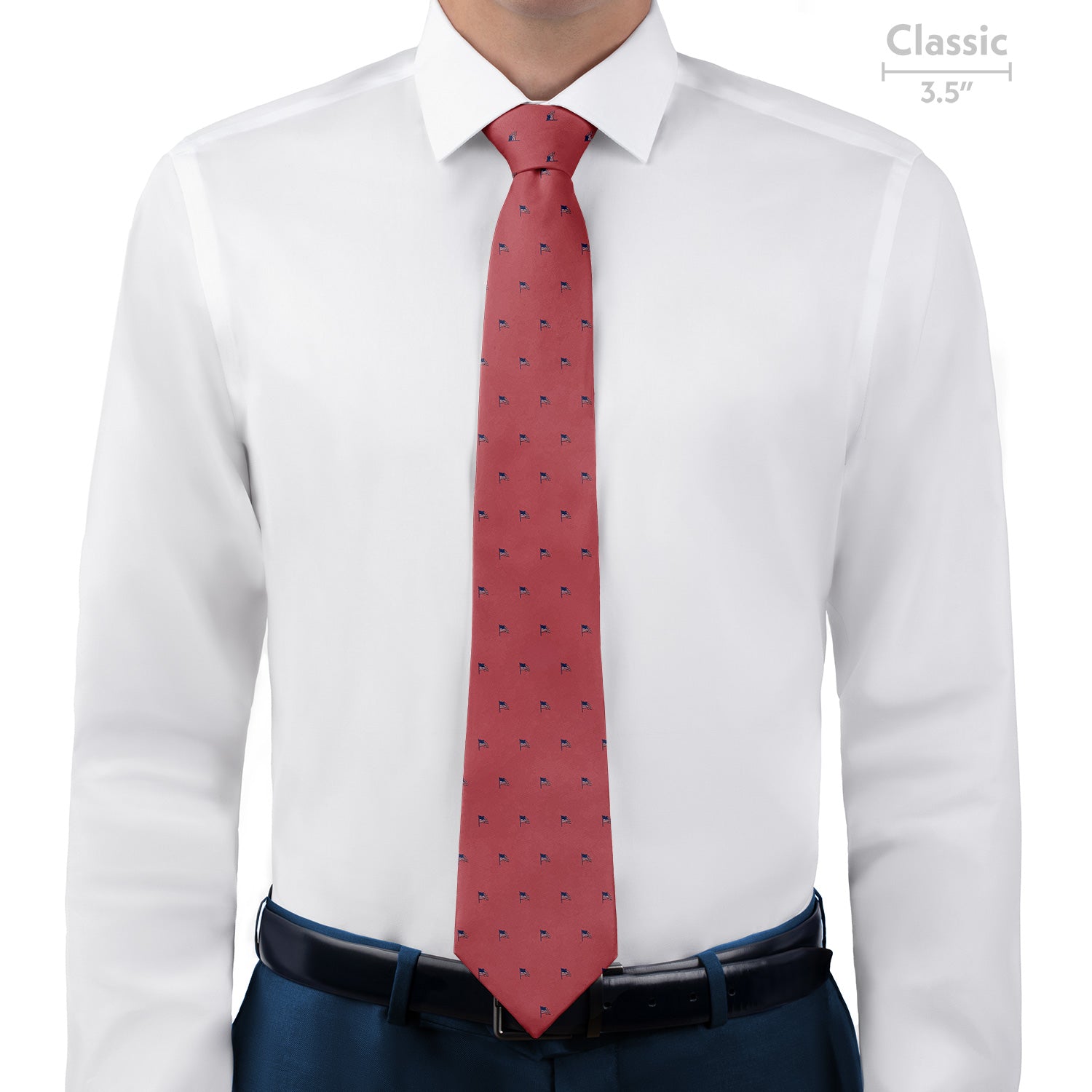 Old Glory Necktie - Classic - Knotty Tie Co.