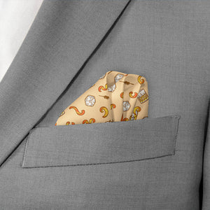 Old Fashioned Pocket Square - Wave Fold - Knotty Tie Co.