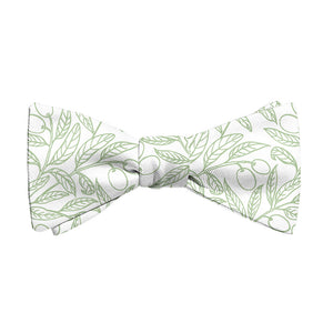 Olive Branch Bow Tie - Adult Standard Self-Tie 14-18" -  - Knotty Tie Co.