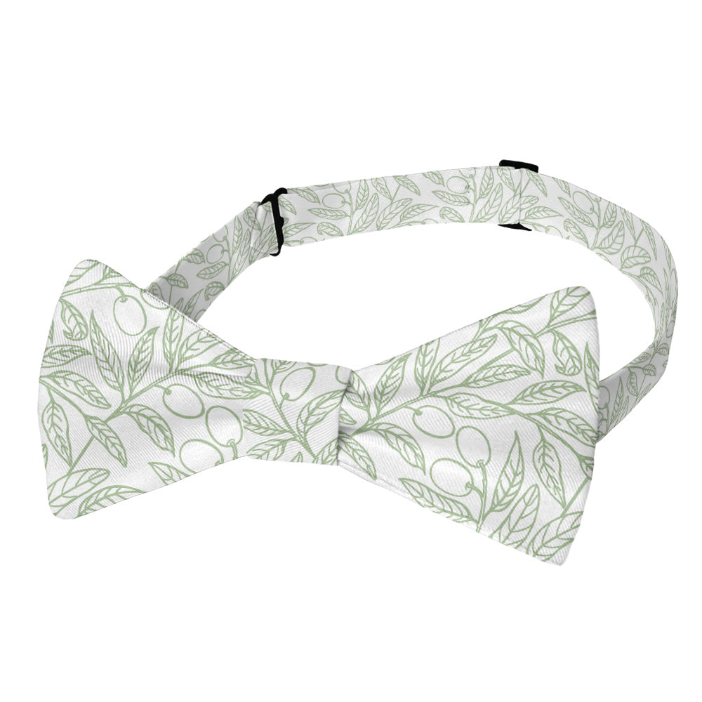 Olive Branch Bow Tie - Adult Pre-Tied 12-22" -  - Knotty Tie Co.