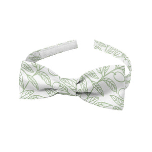Olive Branch Bow Tie - Baby Pre-Tied 9.5-12.5" -  - Knotty Tie Co.