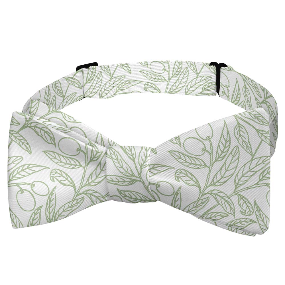 Olive Branch Bow Tie - Self Tie Bow Tie - Knotty Tie Co.