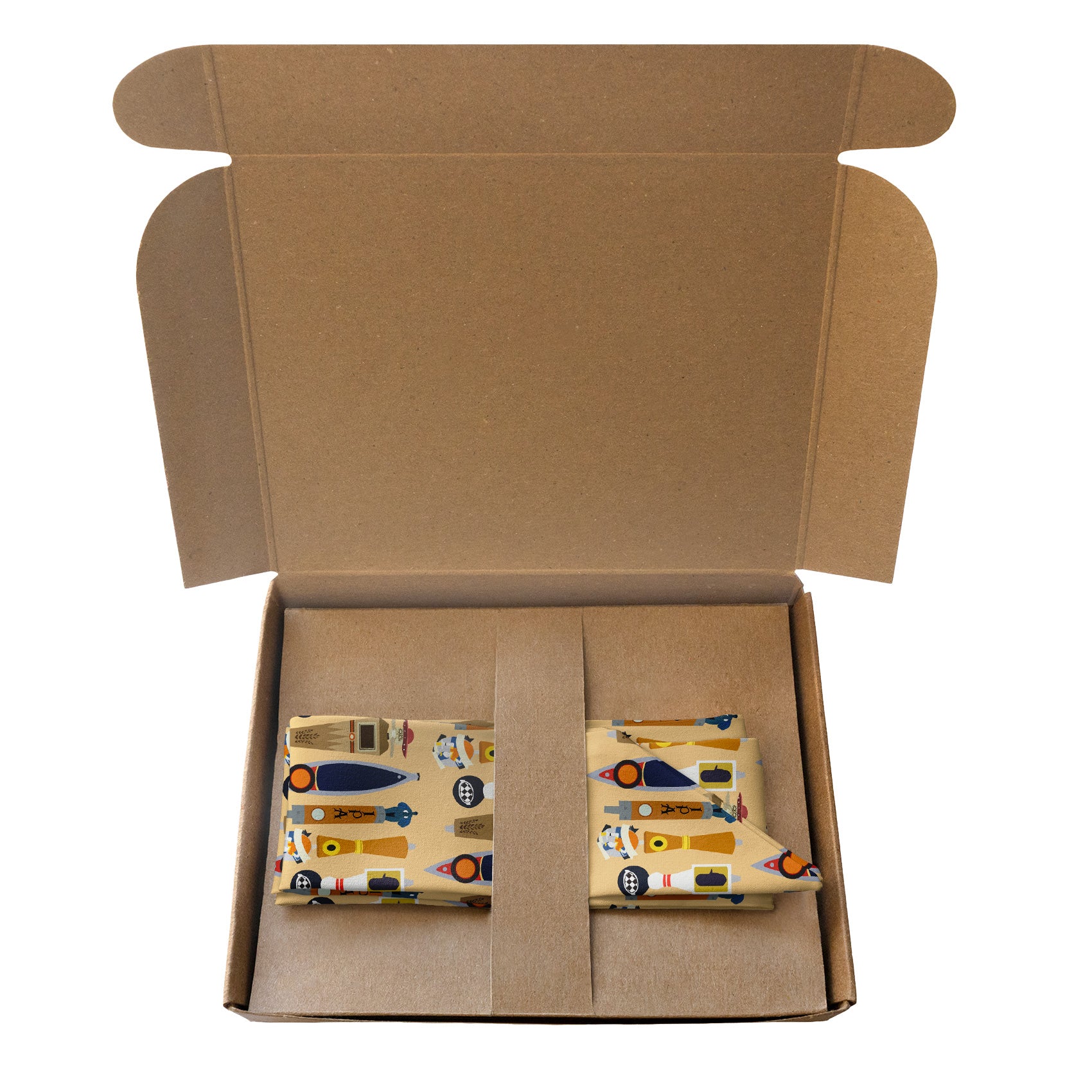 On Tap Beer Hair Scarf - Packaging - Knotty Tie Co.