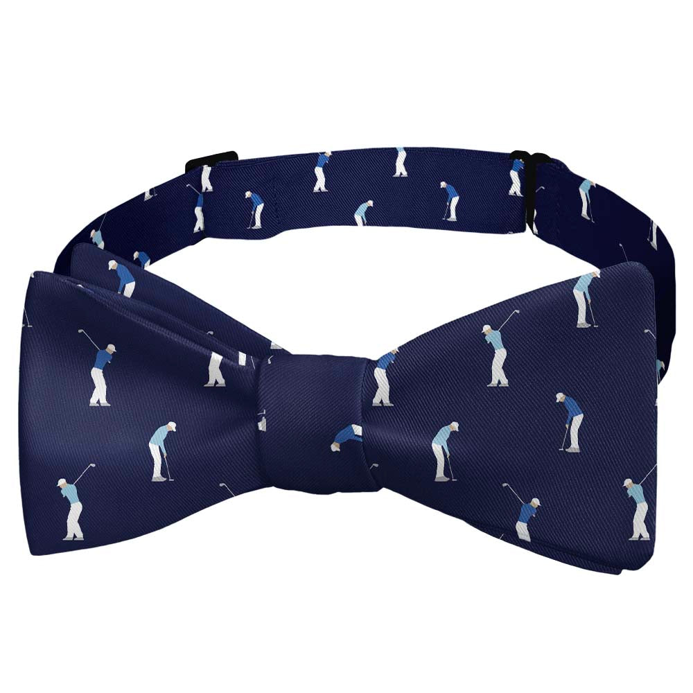 On The Green Golf Bow Tie - Self Tie Bow Tie - Knotty Tie Co.