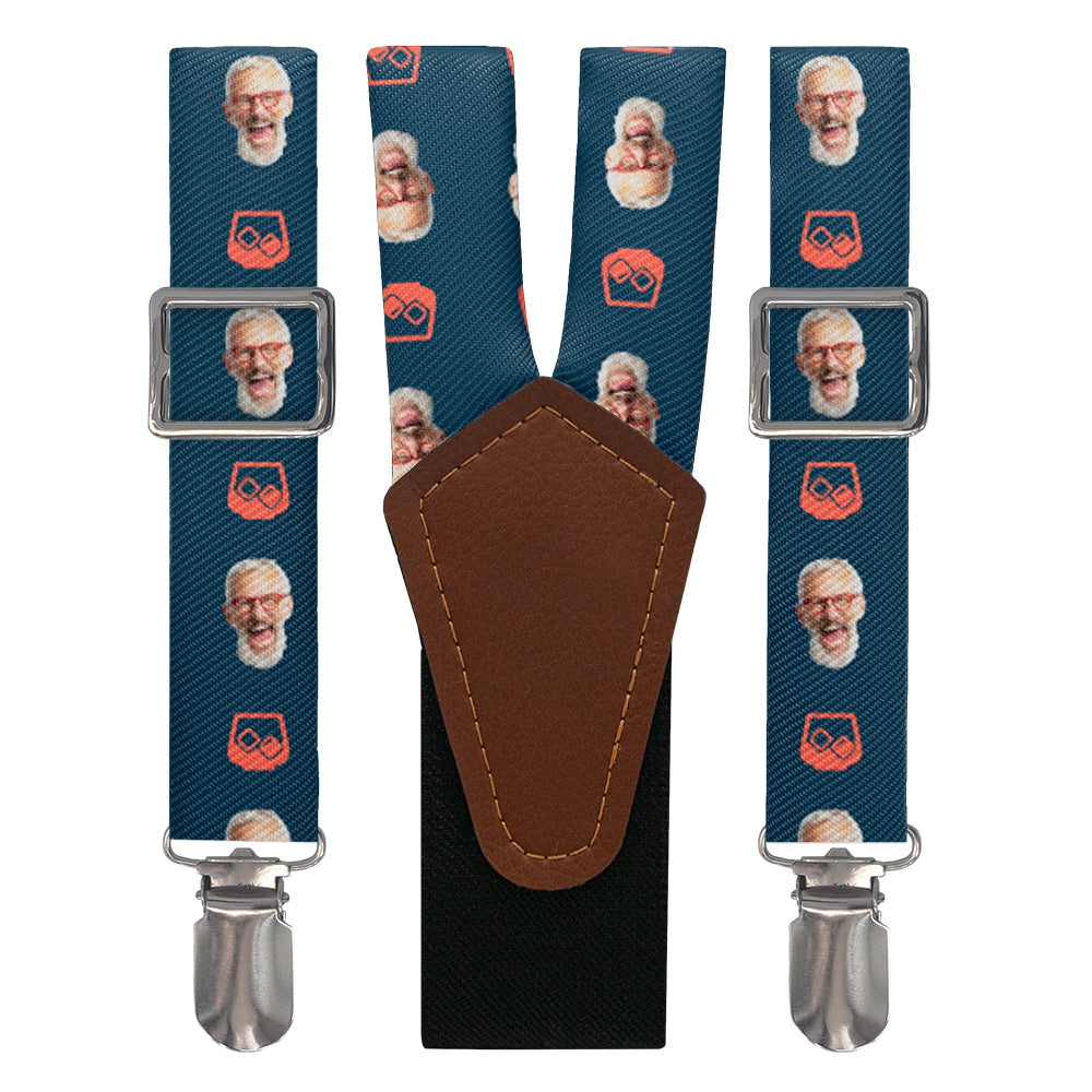 On The Rocks Photo Suspenders - Main View - Knotty Tie Co.