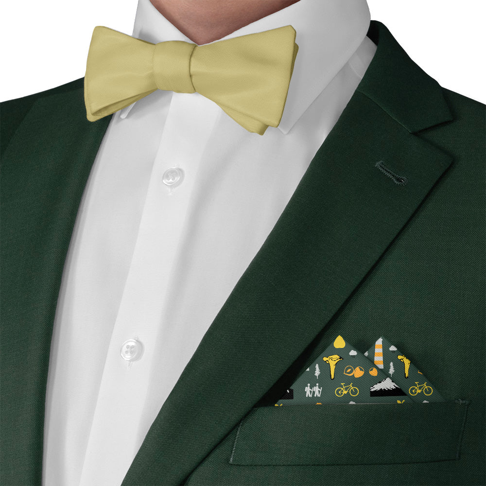 Oregon State Heritage Pocket Square - Matching Bow Tie - Knotty Tie Co.