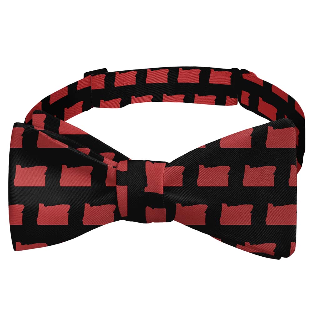 Oregon State Outline Bow Tie - Self Tie Bow Tie - Knotty Tie Co.
